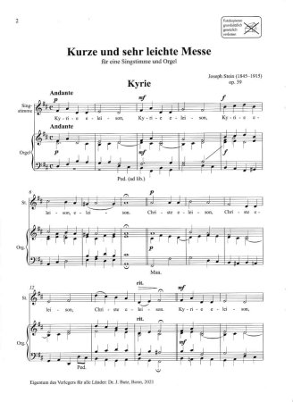 Preview: Kyrie Messe Joseph Stein